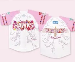 ソフトバンクホークスピンクフルユニフォーム2025Lサイズ