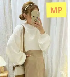 しまむら　akane　プルオーバー　MP　アイボリー