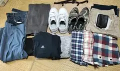 古着まとめ売り　プーマ　スニーカー　白　アディダス　HushTags