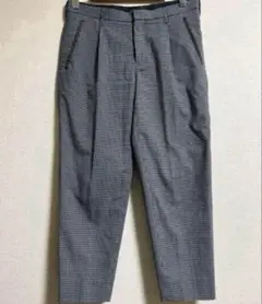 kolor カラー 20ss ギンガムチェック　スラックス