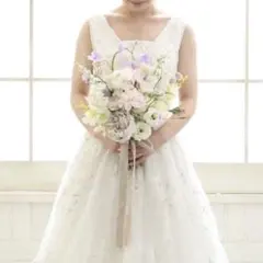 アーティフィシャルフラワー ブーケ ブートニア 結婚式 造花ブーケ