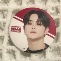 JIHOON ジフン 缶バッチ HELLO AGAIN