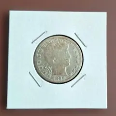 米国 1907年 バーバー クォーター アメリカ 古銭 銀貨 - メルカリ