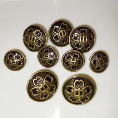 中学生☆学ラン、制服ボタン中古＆新品