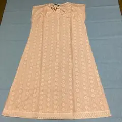 【新品未使用】HANRO ネグリジェ　ルームウエア　スイス製　サーモンピンク