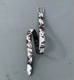 Mutimer COWHIDE BELT L/XL 牛革ベルト 白 ホワイト - メルカリ