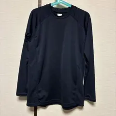 ZETT ネイビー　長袖アンダーシャツ　150