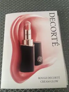 【新品サンプル】コスメデコルテ　ルージュデコルテ &THREEメッセージカード