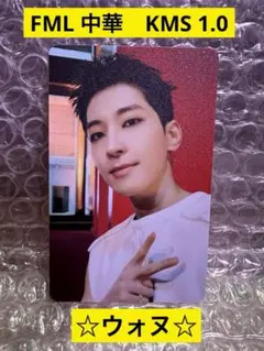 SEVENTEEN fml 中華　KMS 1.0 ラキドロ　トレカ　ウォヌ