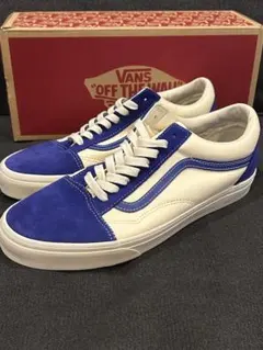 VANS OLD SKOOL オールドスクール ブルー×ホワイト 27.5cm