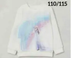 ☆新品☆Ｈ＆Ｍトレーナー♡エルサ　ボアトレーナー♡ディズニー　アナ雪♡110⑤