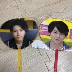 嵐★ミニうちわセット二宮和也櫻井翔