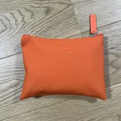 LACOSTE トラベルポーチ アメニティセット オレンジ