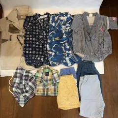 【中古】ベビー夏服まとめ売り　70,80㎝