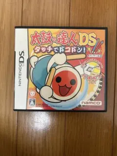 DSソフト　太鼓の達人DS タッチでドドン！ バチ、ケース付き