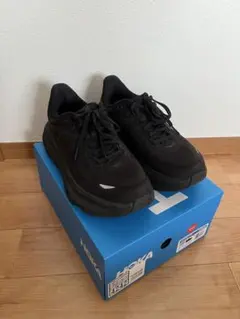 HOKA ONE ONE M BONDI 9 WIDE BLACK 25.5cm