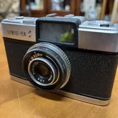 【完動品】希少フィルター付きOLYMPUS PEN Sフィルムカメラ動作確認済み 完動品】◉希少フィルター付OLYMPUS PEN Sフィルムカメラ動作