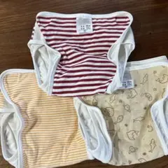 布おむつ 3枚セット 90cm ストライプ