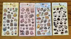 なんでもいきもの　ぷくぷくドロップシール　4種セット　正規品のサムネイル