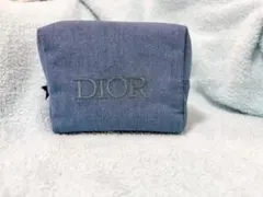 Dior デニム ポーチ 星型チャーム付き