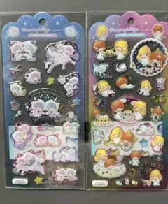 ドロップジェリーシール キキララ　リトルツインスターズ　2種セット