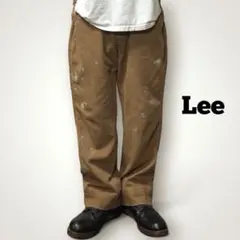 Lee ダックペインターパンツ ワークパンツ 日本製 フェード ペイント ペンキ
