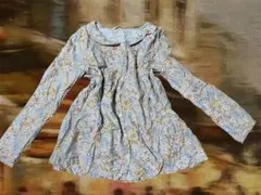 00s 小花柄　コットンレース　ロンt フェアリーグランジ　森ガール　y2k