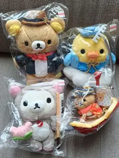 リラックマ ぬいぐるみ セット ストア 限定 東京駅 心斎橋パルコ
