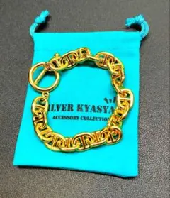 SILVER KYASYA 18K GOLD GP ブレスレット