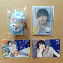 Stray Kids　スキズサウナ　スリッパキーホルダー　アイエン　フォクシニー