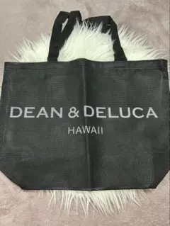 新品★ ディーン＆デルーカ メッシュトートバッグ Lサイズ ブラックのサムネイル