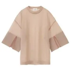 CLANE SEE-THROUGH LINE KNIT TOPS クラネのサムネイル