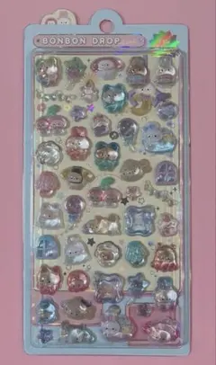 【正規品】クーリア　オリジナル　きぐるみボンボンドロップシール