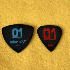 未使用 ESP 初音ミク ギターピック 2枚セット ベースピック