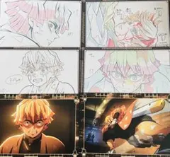 鬼滅の刃 無限城編 我妻善逸vs獪岳 ポストカード 13枚セット