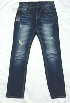 【未使用】TETE HOMME/テットオム ダメージストレッチデニム