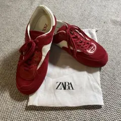Zara × HARRY LAMBERT ハリー ランバート レザースニーカー