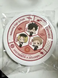 くら寿司　ハイキュー!! 音駒高等学校 丸型皿