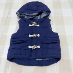 ベビーギャップ　ベスト　ダウン　ネイビー