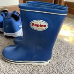 Papino ブルー 長靴 15cmのサムネイル