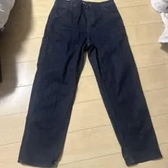 UNIQLO ダークブルー ストレートデニム