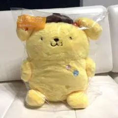 サンリオキャラクターズ当たりくじ ④ぬいぐるみ 【ポムポムプリン】