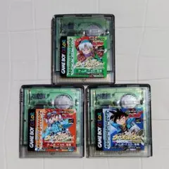 ゲームボーイカラー ソフト クロスハンター 3本セット GB コンプリート レア