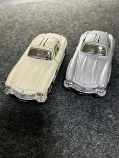 メルセデス•ベンツ 300SL 2台セット　キンスマート　プルバックカー