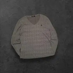 2000s BURBERRY archive y2k swag アーガイルロンT