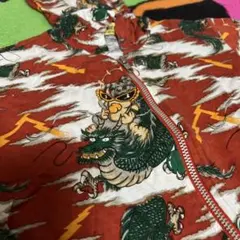 ヒスミニ　雷ミニちゃんフード付きパーカー