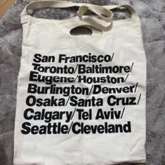アメリカンアパレル　トートバッグ