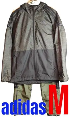 adidas TWNTY4SVN モスグリーン Mサイズ 上下セット