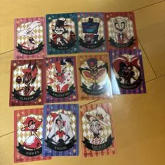 ハズビンホテル POPUP 特典 トランプ風 クリアカード