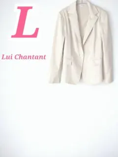 Lui Chantant テーラードジャケット ライトベージュ L　きれいめのサムネイル